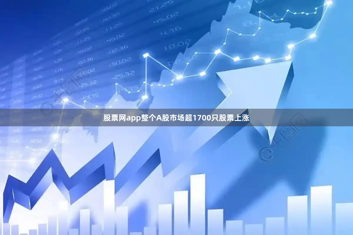 股票网app整个A股市场超1700只股票上涨