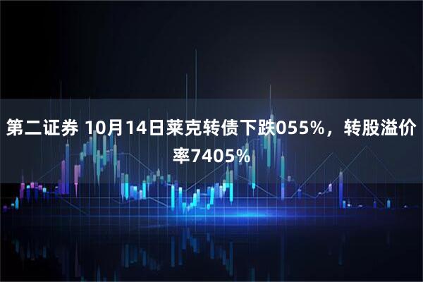 第二证券 10月14日莱克转债下跌055%，转股溢价率7405%