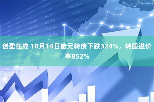 创盈在线 10月14日皓元转债下跌324%，转股溢价率852%